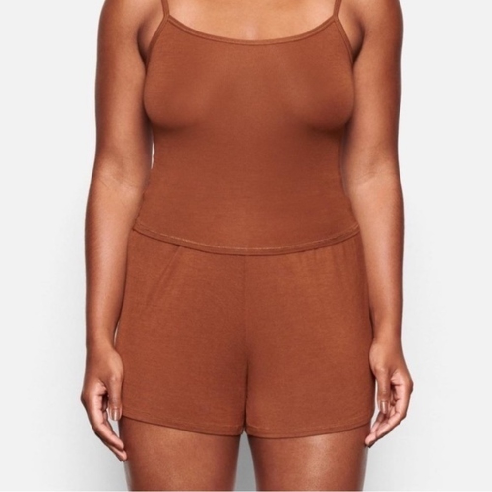 SKIMS WOMEN’S NWT SLEEP SHORTS COPPER SZ 3X